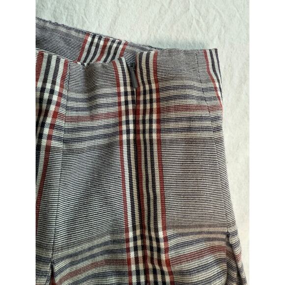 Dennis Uniform School High Waist Box Pleat Skirt Baldwin Plaid JUNIORS 15 - Picture 3 of 10